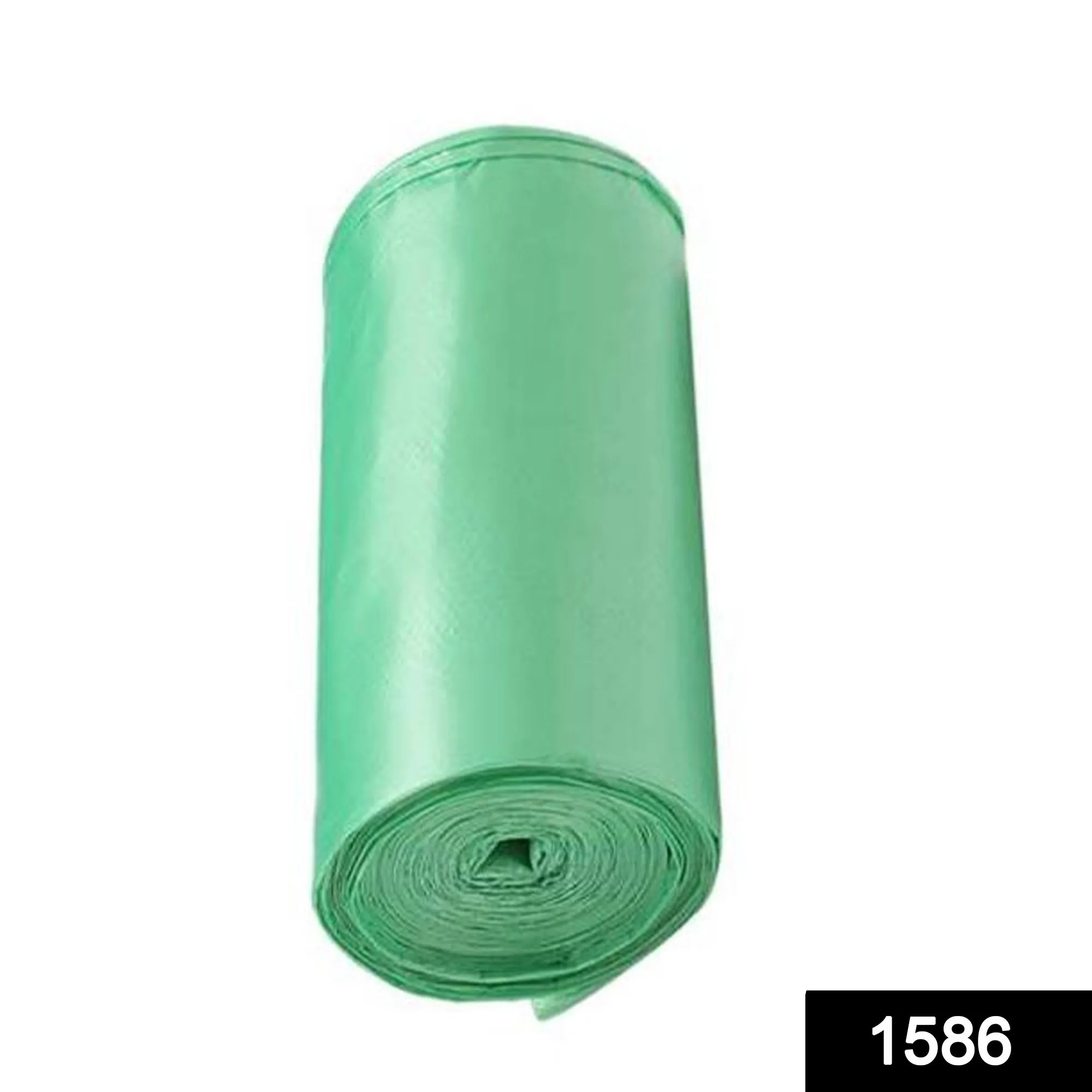 1586 Bio-degradable Eco Friendly Garbage / Trash Bags Rolls (24" x 32") (Green)