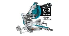 2020 Makita 18V X2 LXT® (36V) Brushless 12" Dual-Bevel Sliding Compound Miter Saw (XSL07Z)