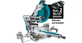 2021 Makita 36V (18V X2) LXT® Brushless 12" Dual-Bevel Sliding Compound Miter Saw with Laser, Tool Only (XSL07Z)