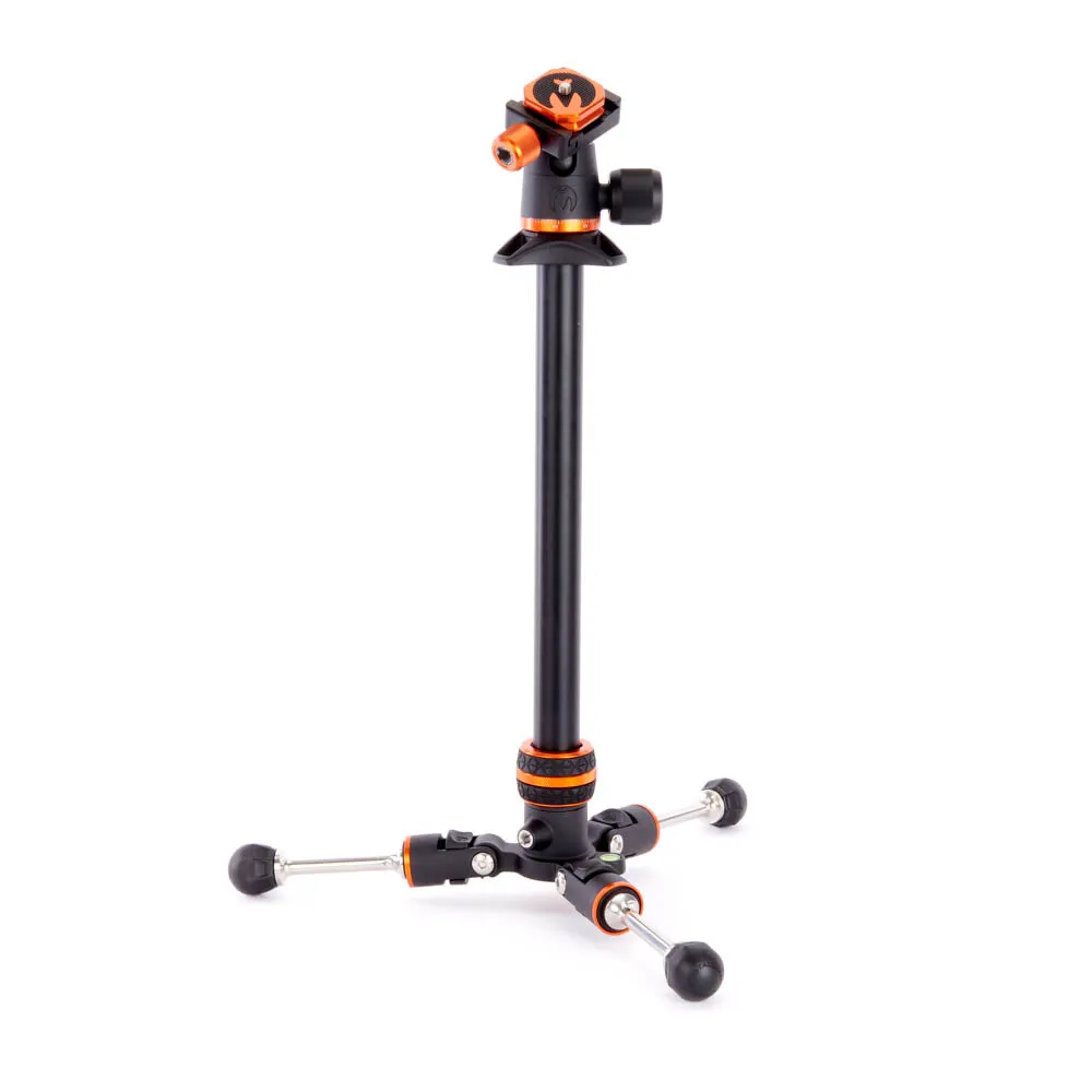 3 Legged Thing Punks Travis 2.0 Magnesium Alloy Tripod with AirHed Neo 2.0 Ball Head - Black