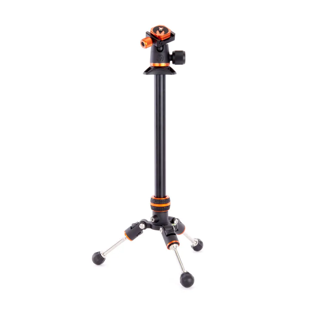 3 Legged Thing Punks Travis 2.0 Magnesium Alloy Tripod with AirHed Neo 2.0 Ball Head - Black