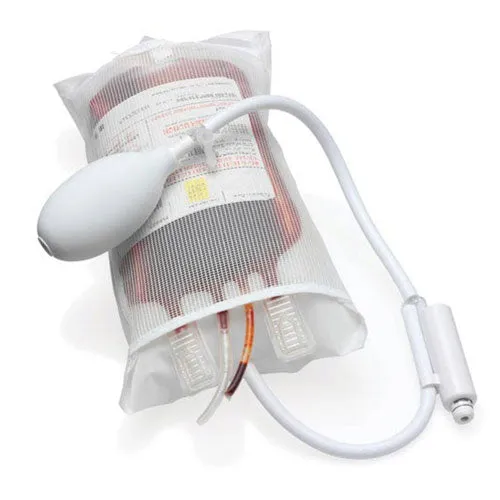 3000mL Pressure Infuser Bag with Stopcock Valve and Piston Gauge