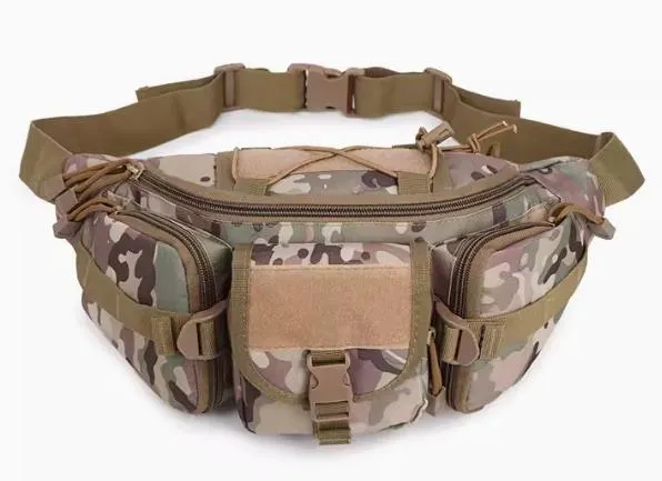 Airsoft Tactical Military Multi-Purpose Outdoor Hiking Cycling Sports Waist Bag 7 Colours ATB015