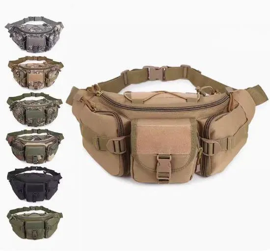 Airsoft Tactical Military Multi-Purpose Outdoor Hiking Cycling Sports Waist Bag 7 Colours ATB015