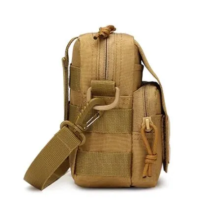 Airsoft Tactical Military Multi-Purpose Outdoor Hiking Cycling Sports Waist Shoulder Hand Bag 5 Colours ATB010