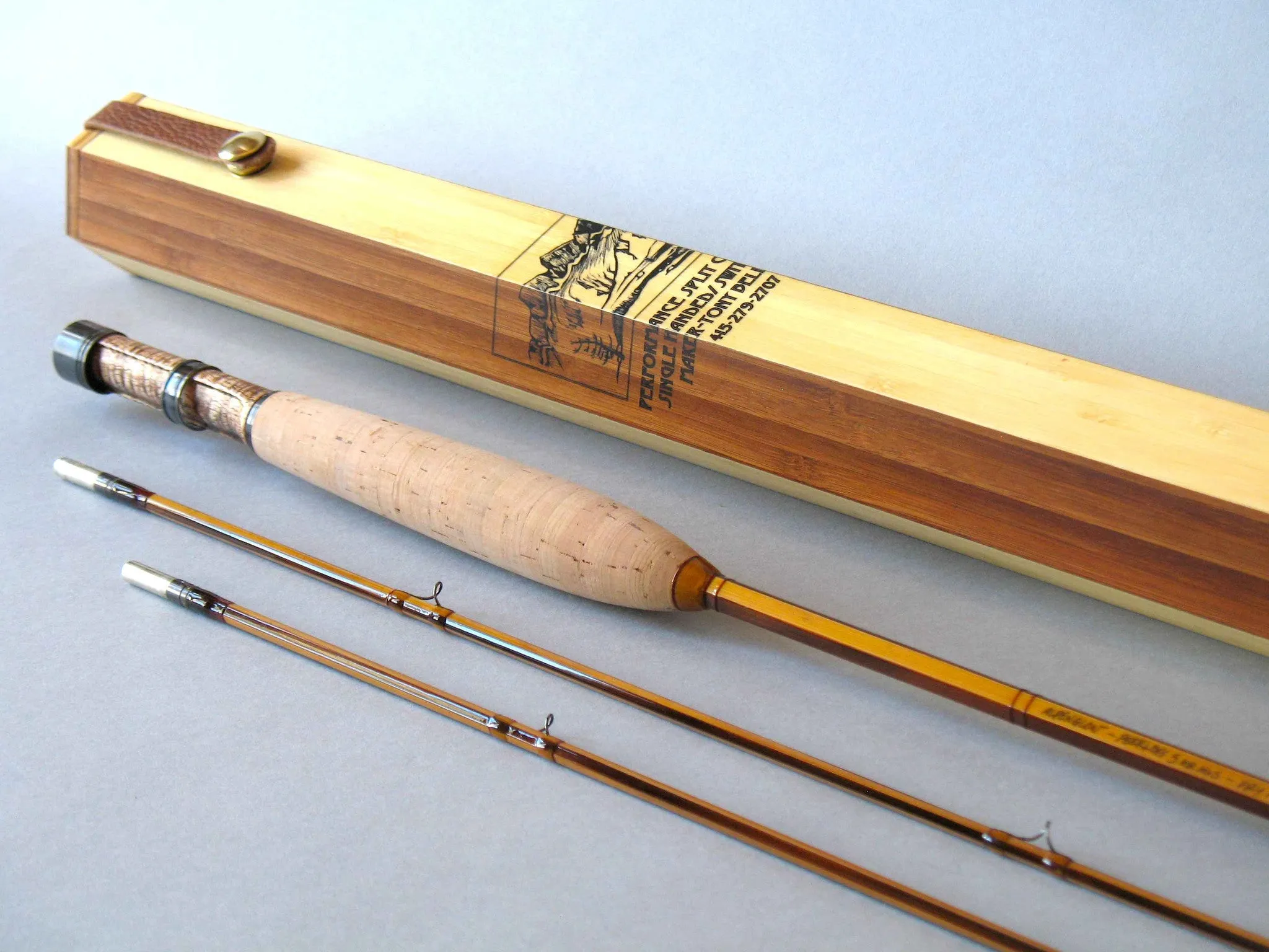 Alpenglow Peerless 5wt Deluxe Bamboo Fly Rod