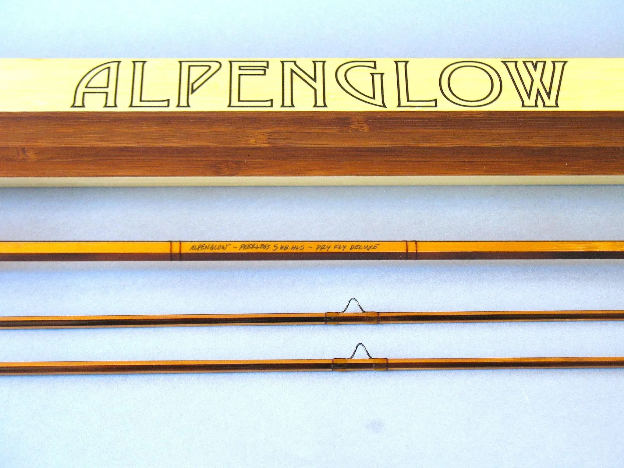 Alpenglow Peerless 5wt Deluxe Bamboo Fly Rod