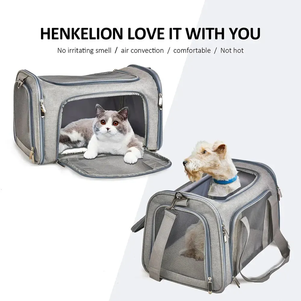 Anniepaw Airline Approved Soft Side Dog Carrier Backpack for Small Pets