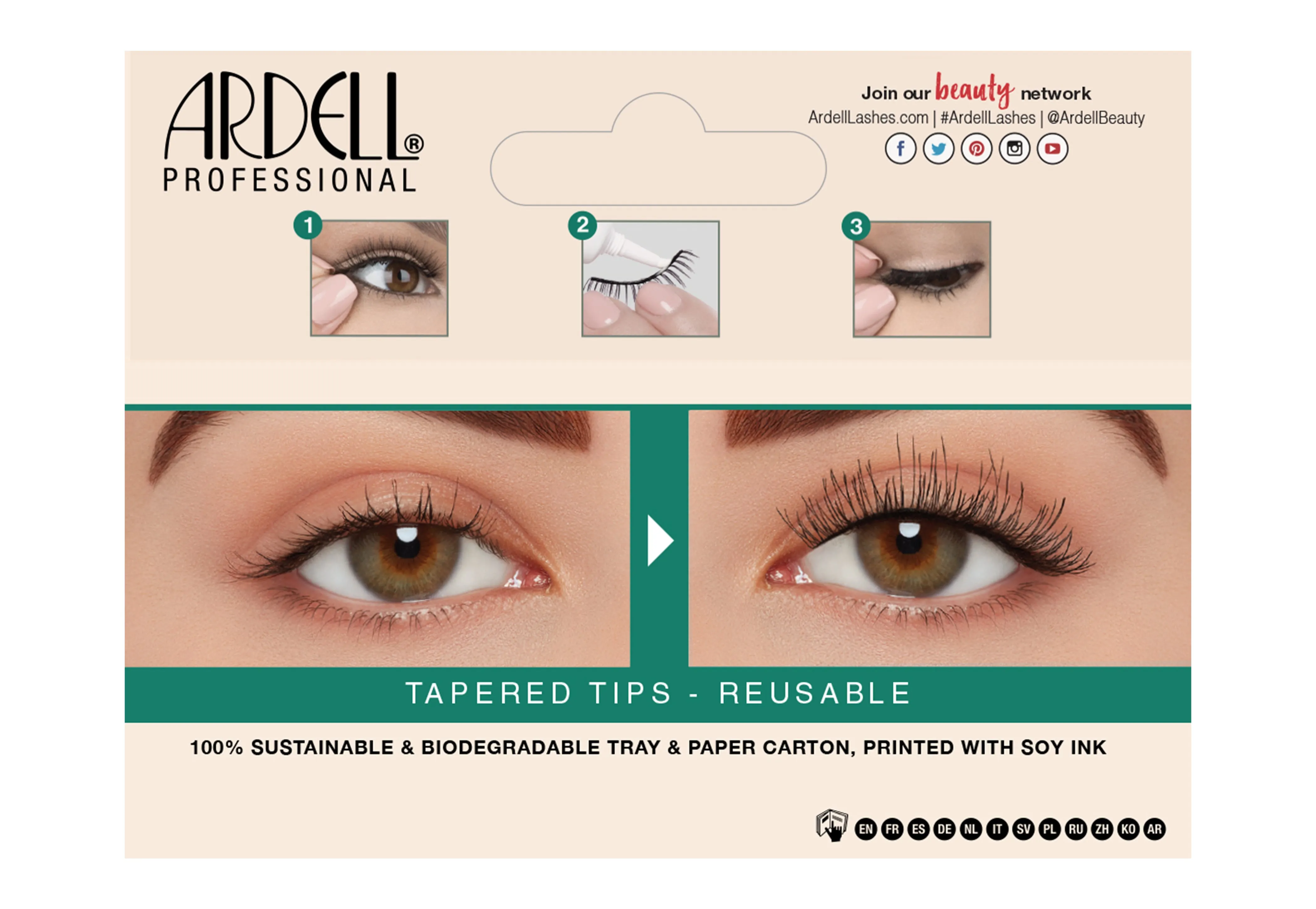 Ardell Ecolash Lashes - 450