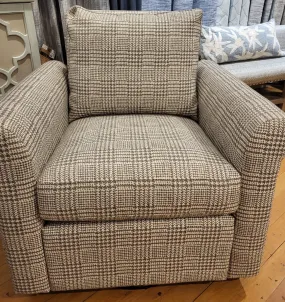 August Swivel Glider Chair Spencer River Rock ( promo