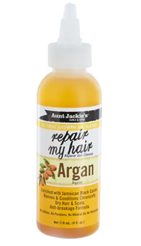 Aunt Jackie's Natural Growth Oil Repair My Hair Argan