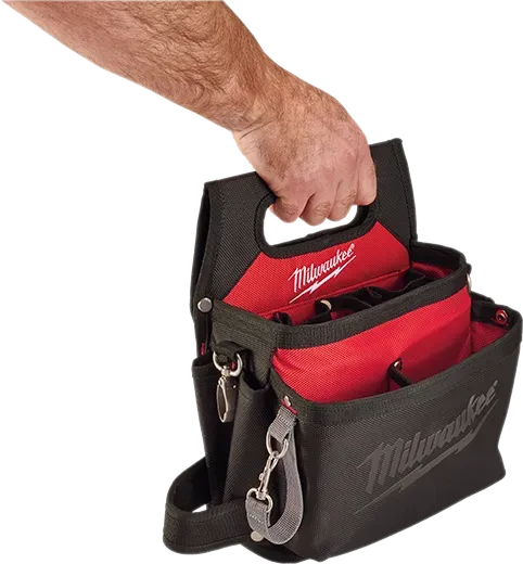 Bag - Milwaukee Electrician's Work Pouch w/ Quick Adjust Belt, 48-22-8112