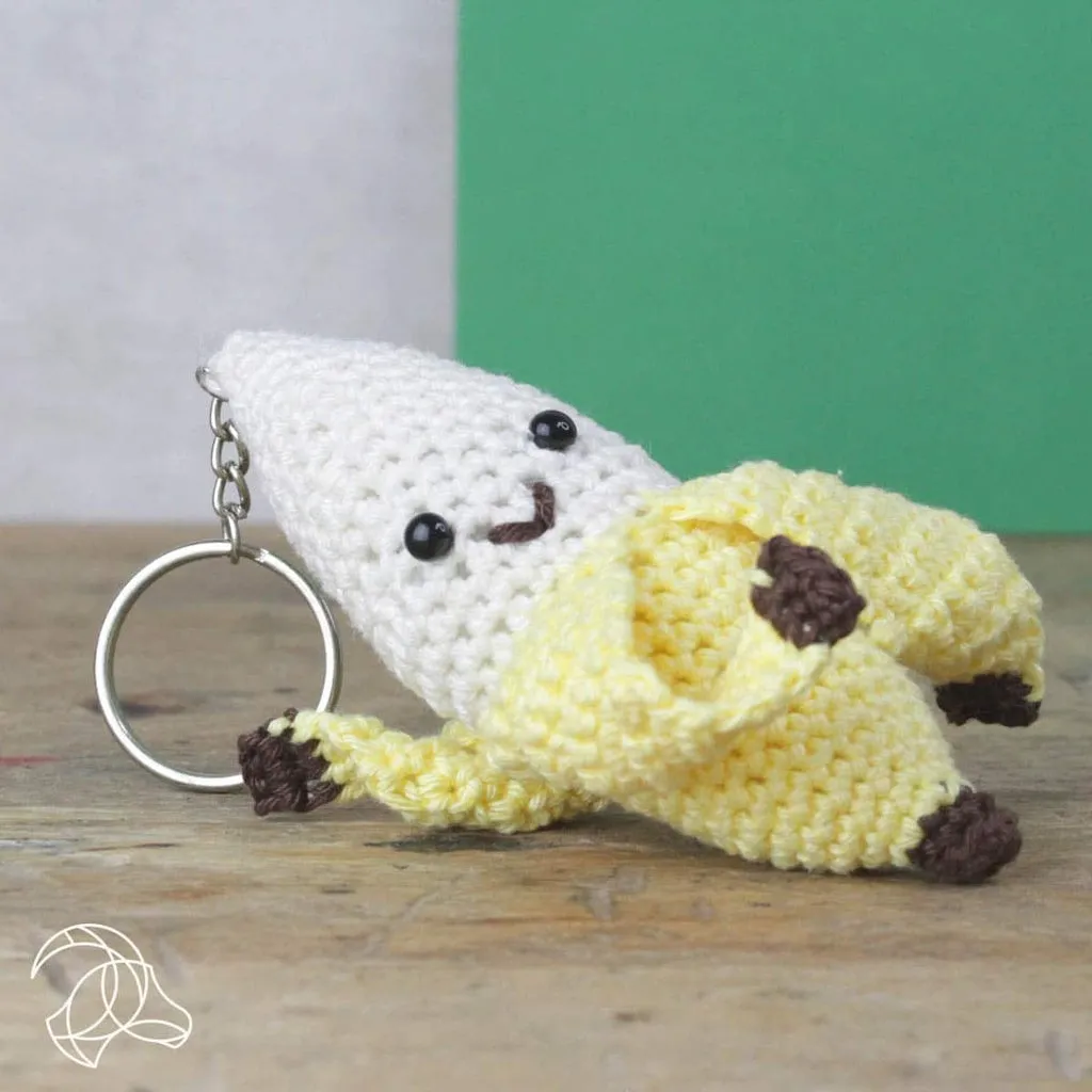 Banana Bag Pendant Crochet Kit