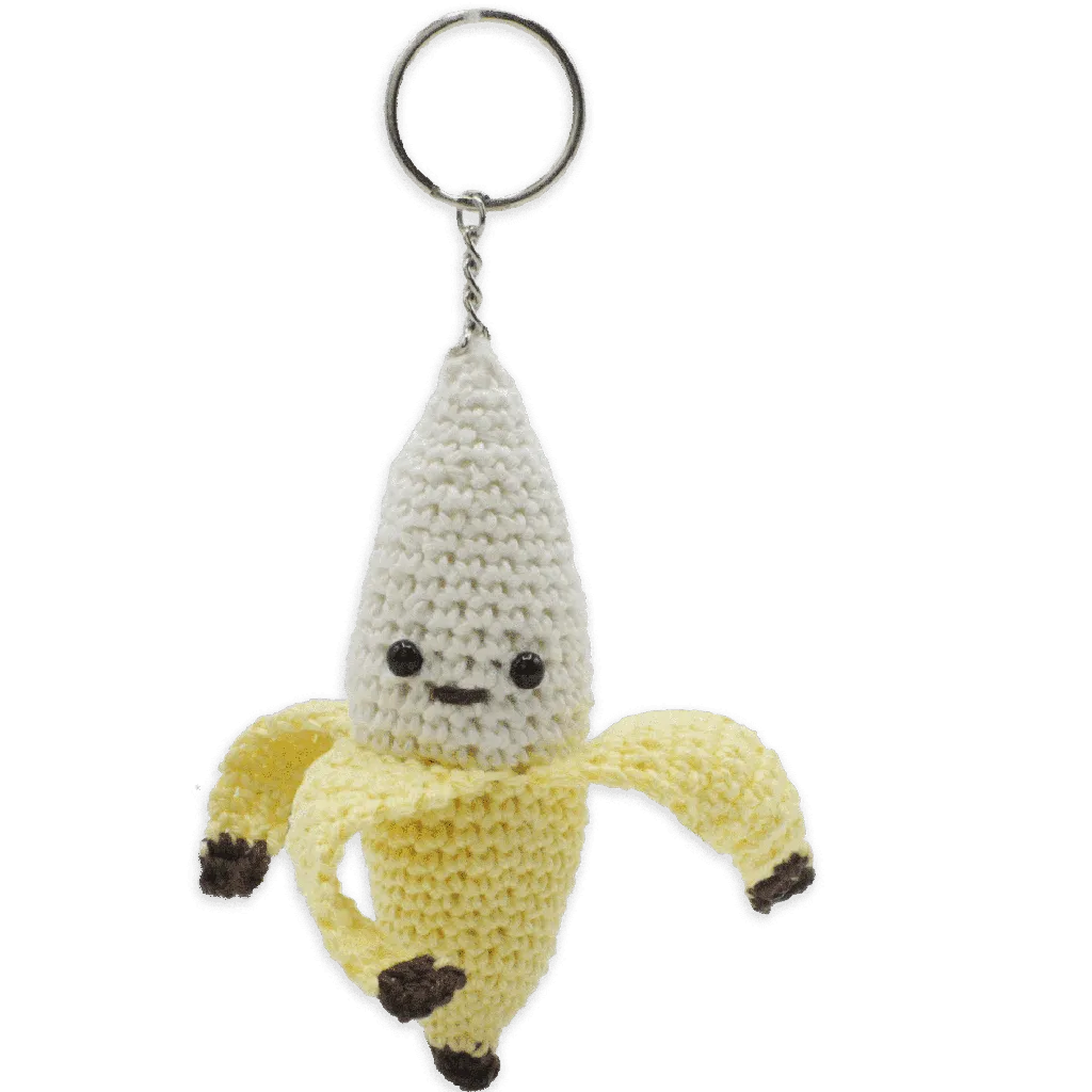 Banana Bag Pendant Crochet Kit