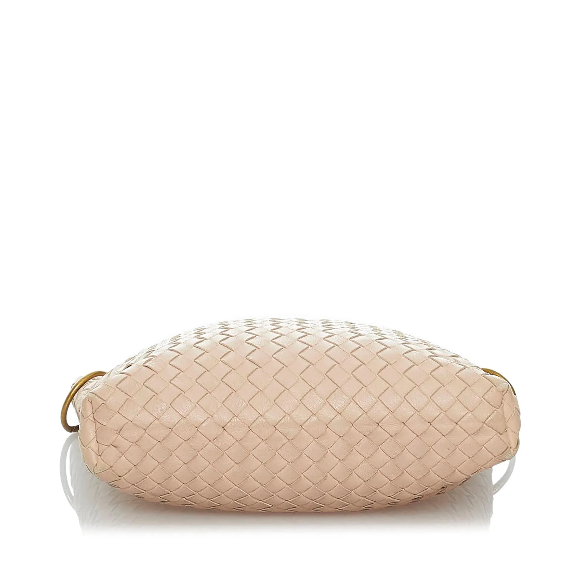 Bottega Veneta Intrecciato Leather Crossbody Bag (SHG-29697)