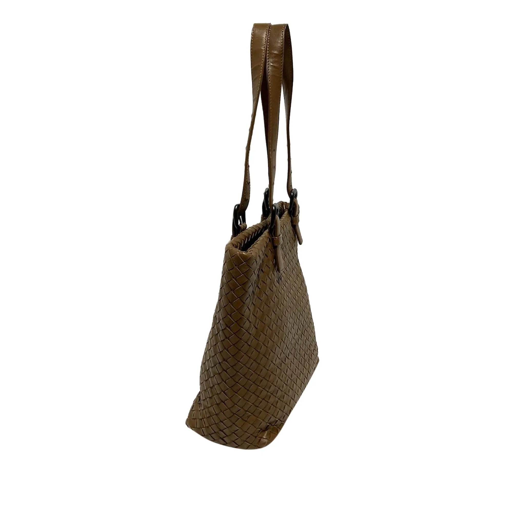 Bottega Veneta Intrecciato Leather Tote (SHG-36428)