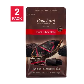 Bouchard Belgian Napolitains Premium Dark Chocolate (2 PK - 32 oz)