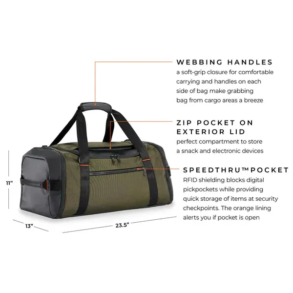 Briggs & Riley ZDX Large Travel Duffle