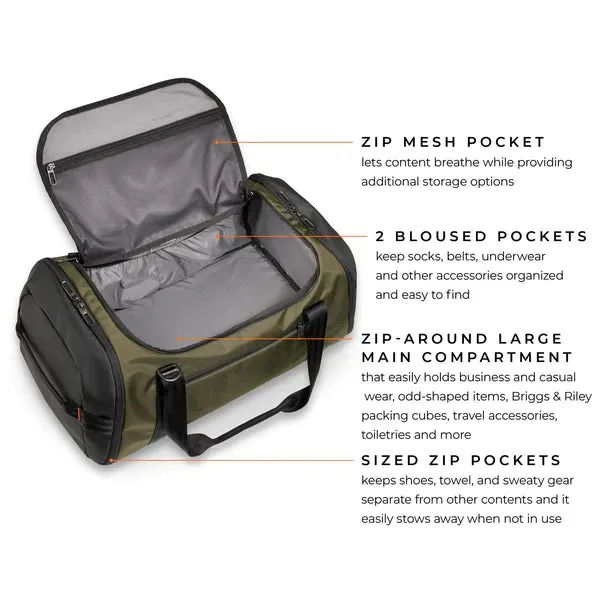 Briggs & Riley ZDX Large Travel Duffle