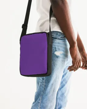 Bright Violet Messenger Pouch | Bright Pure Violet | C75M100Y0K0