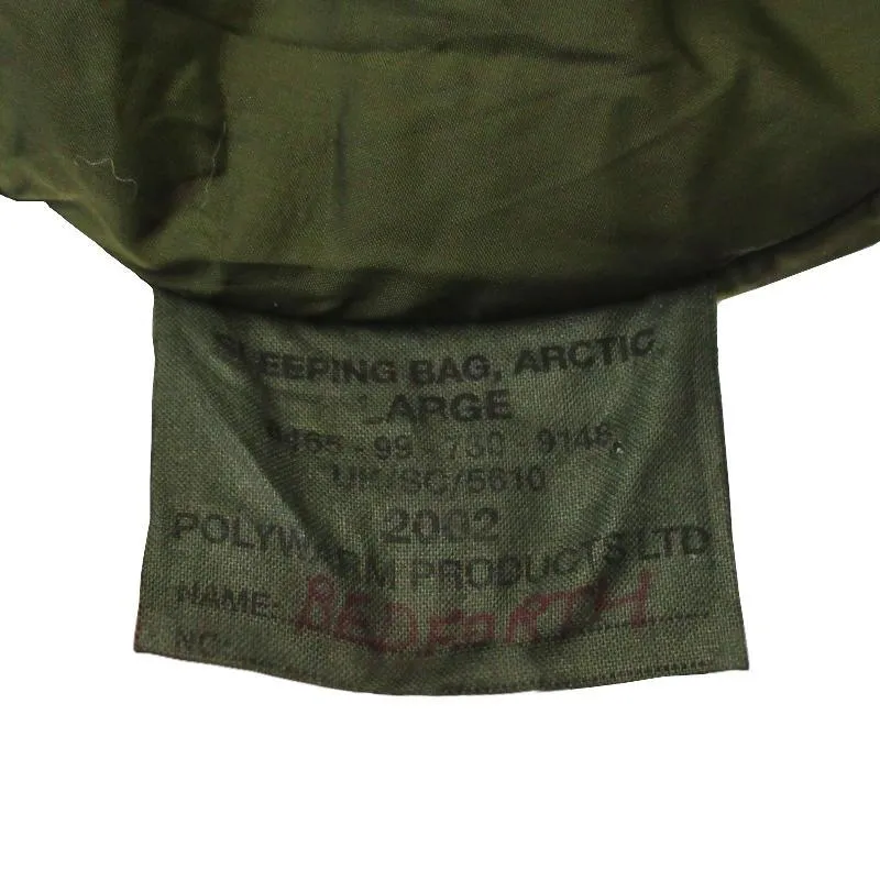 British Army Arctic Sleeping Bag