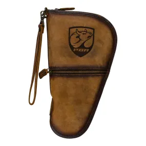 Brown Leather Pistol Case