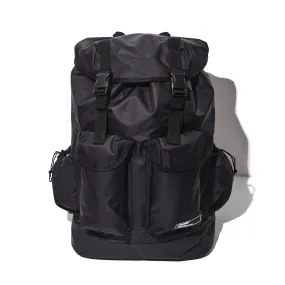 BSRABBIT TWO POCKET BACK PACK BLACK