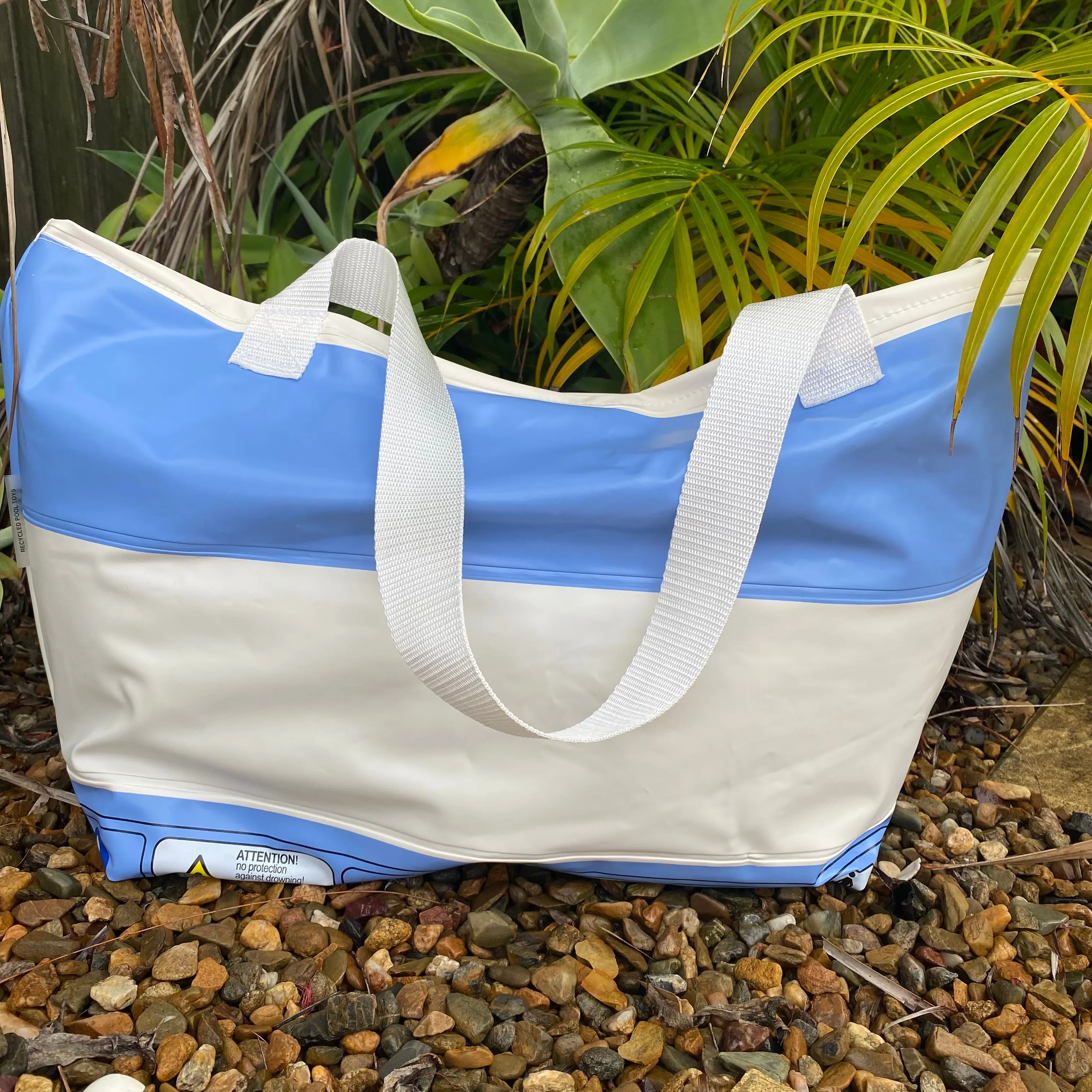 Carry All Large Beach Tote Bags Large - Recycled Inflatables