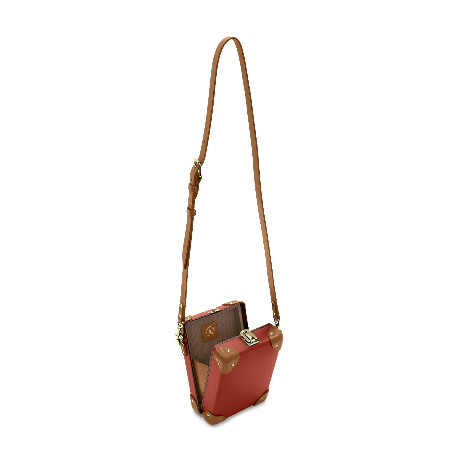 Centenary · Messenger Case | Red/Caramel