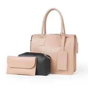 Clever set of 3 Bag peach