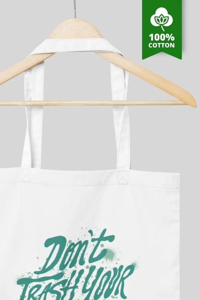 Climate Action Quote Zipper Tote Bag