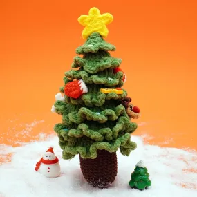 Cuddly Amigurumi Christmas Tree Crochet Kits