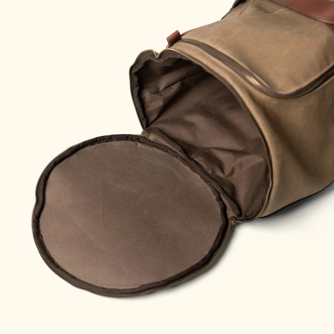 Dakota Reserve Waxed Canvas Duffle Bag/Backpack | Field Khaki