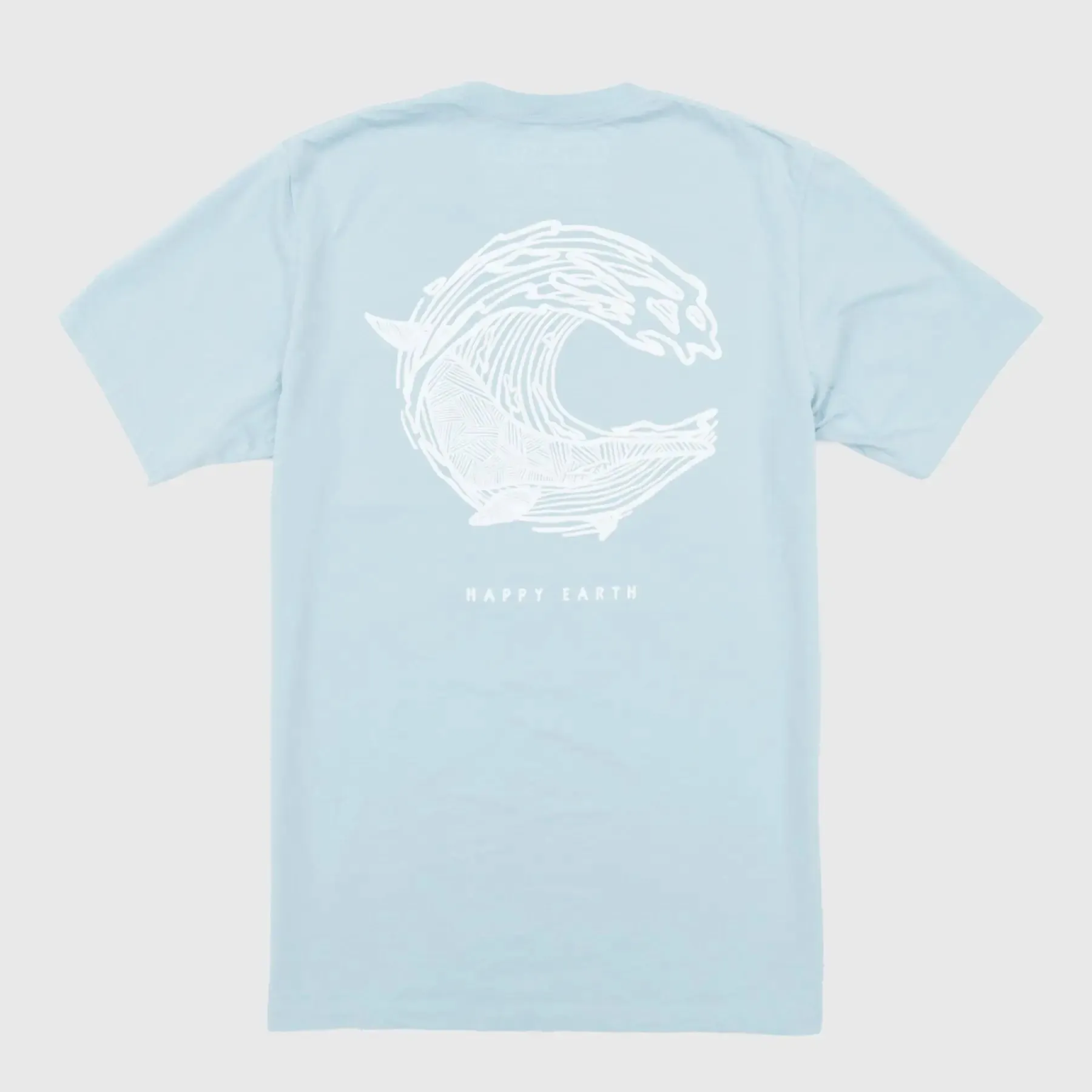 Dawn Patrol Ocean Blue Short Sleeve Graphic Tee Shirt