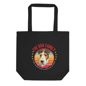 Dog family, organic Tote Bag