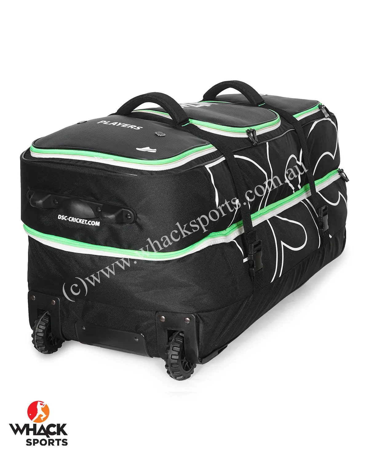 DSC Spliit Player Cricket Kit Bag - Wheelie - Extra Large