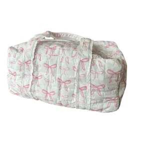 Duffle Bag-Quilted Bigger the Bow