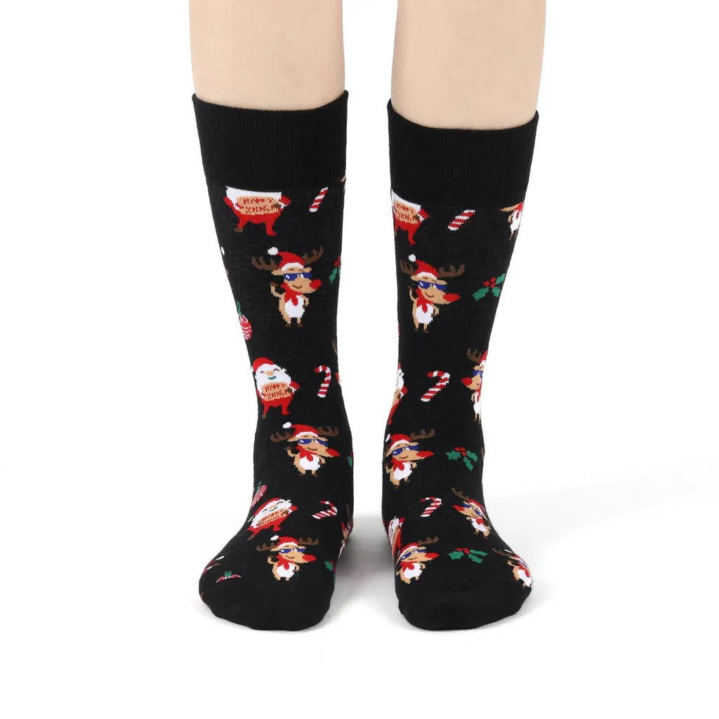 Eco Chic Eco-Friendly Xmas Assorted Bamboo Socks