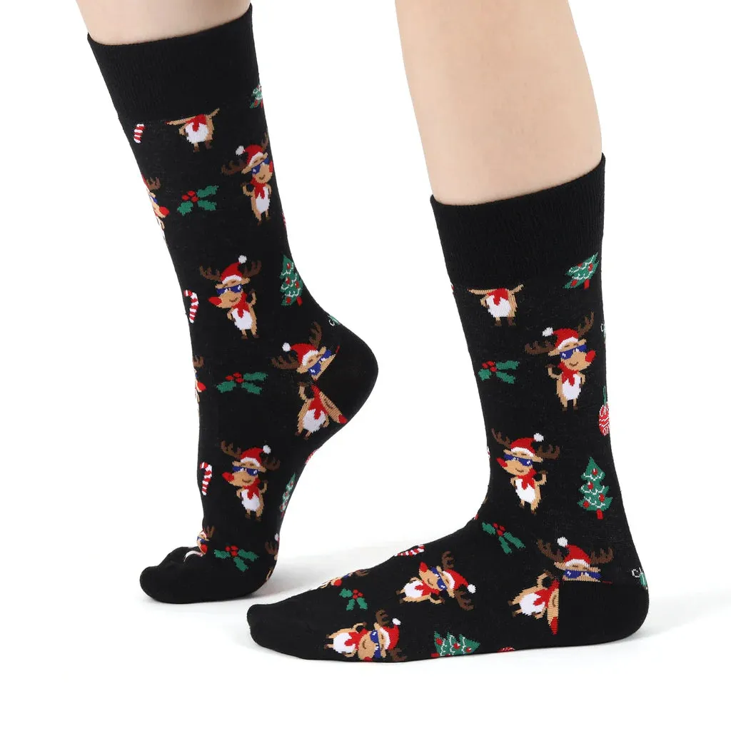 Eco Chic Eco-Friendly Xmas Assorted Bamboo Socks