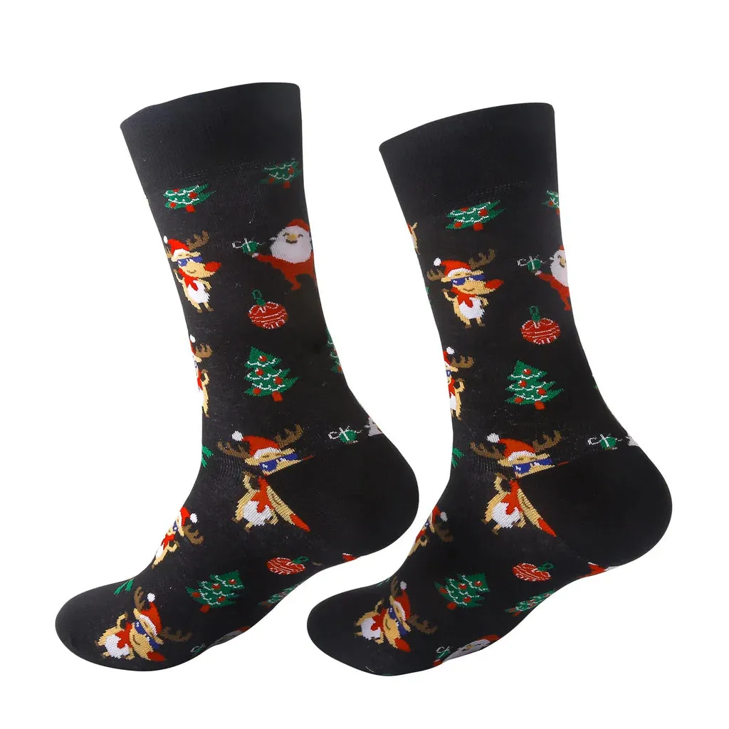 Eco Chic Eco-Friendly Xmas Assorted Bamboo Socks