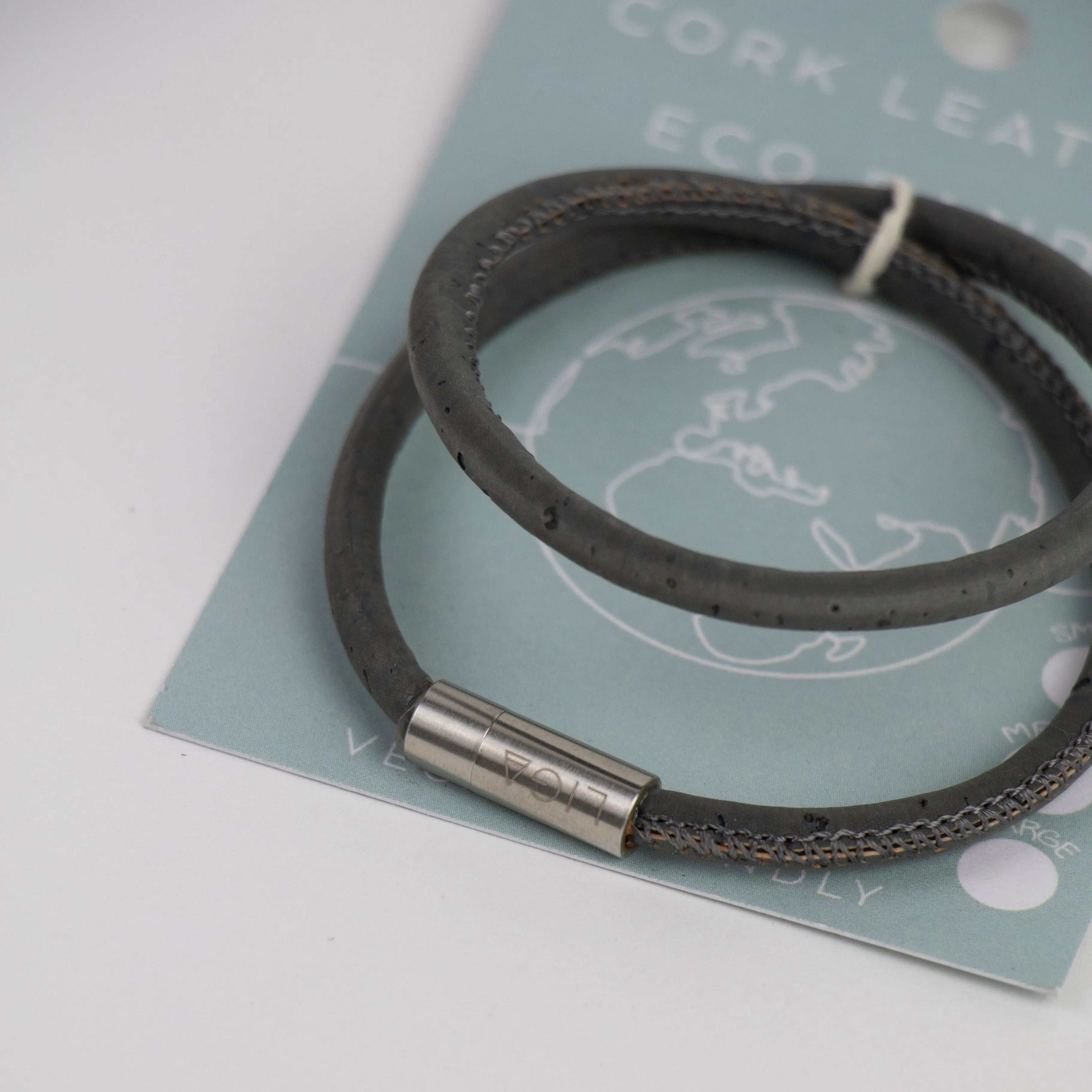 Eco Cork Band | Double Grey