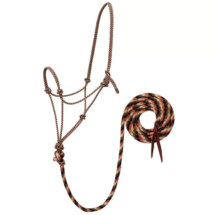 Ecoluxe Bamboo Gear Rope Halter with 10' Lead