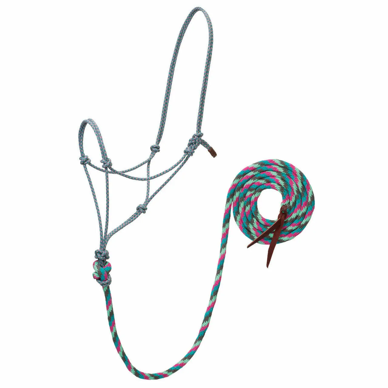 Ecoluxe Bamboo Gear Rope Halter with 10' Lead