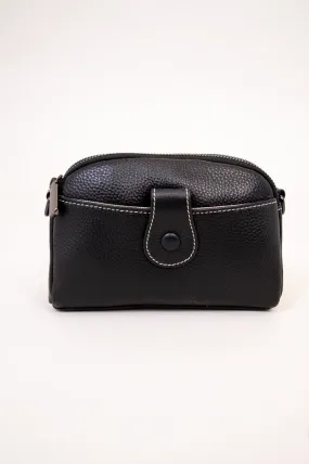 Emma Bag 88160, Black, Leather