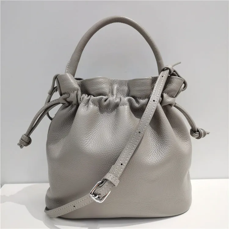 Fashion Leather Bucket Bag New