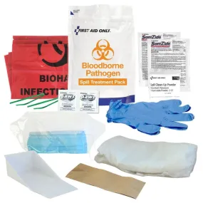 First Aid Only 91169 Bloodborne Pathogen Pack Treatment Pack