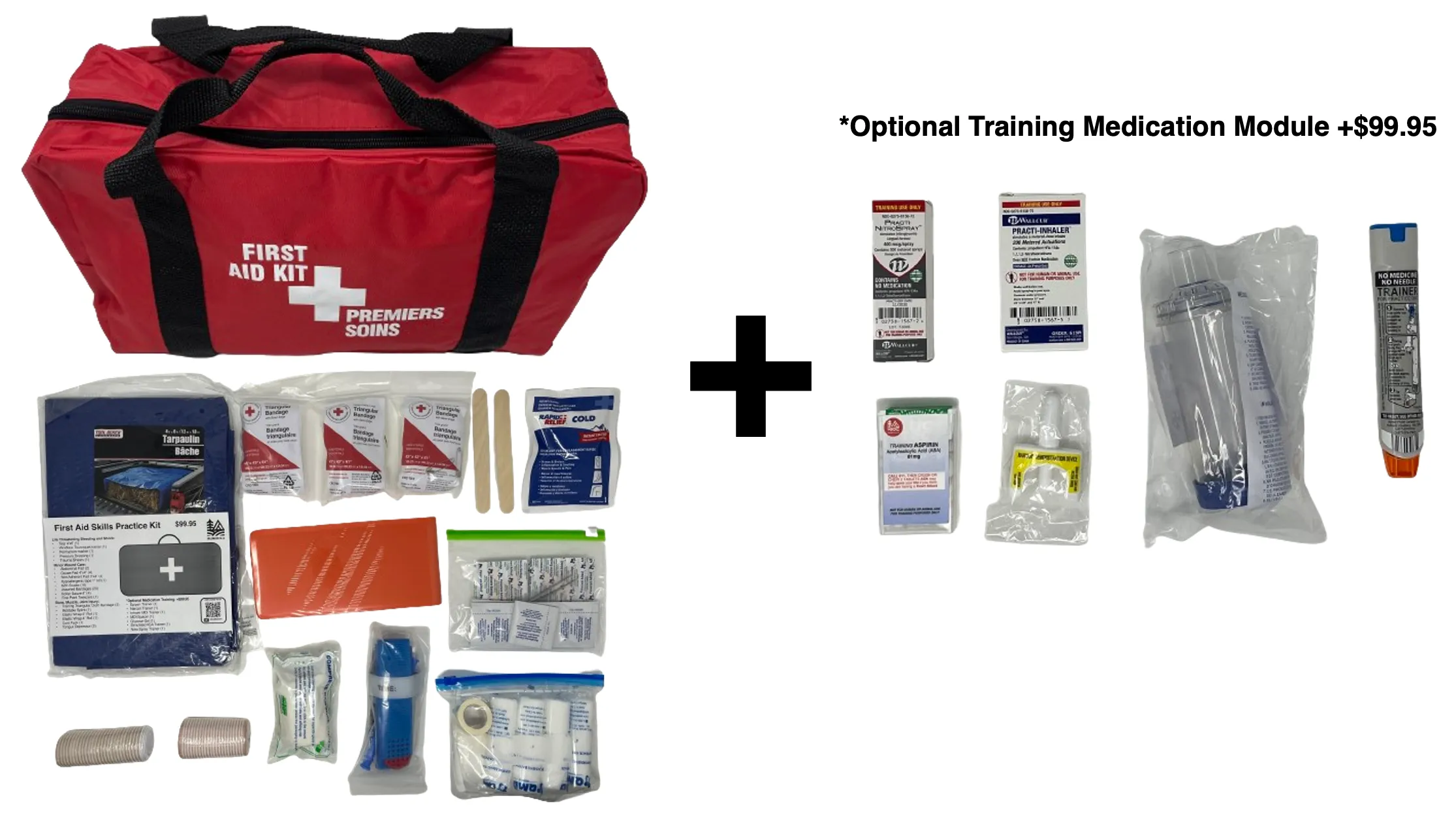 First Aid Skills Practice Kit