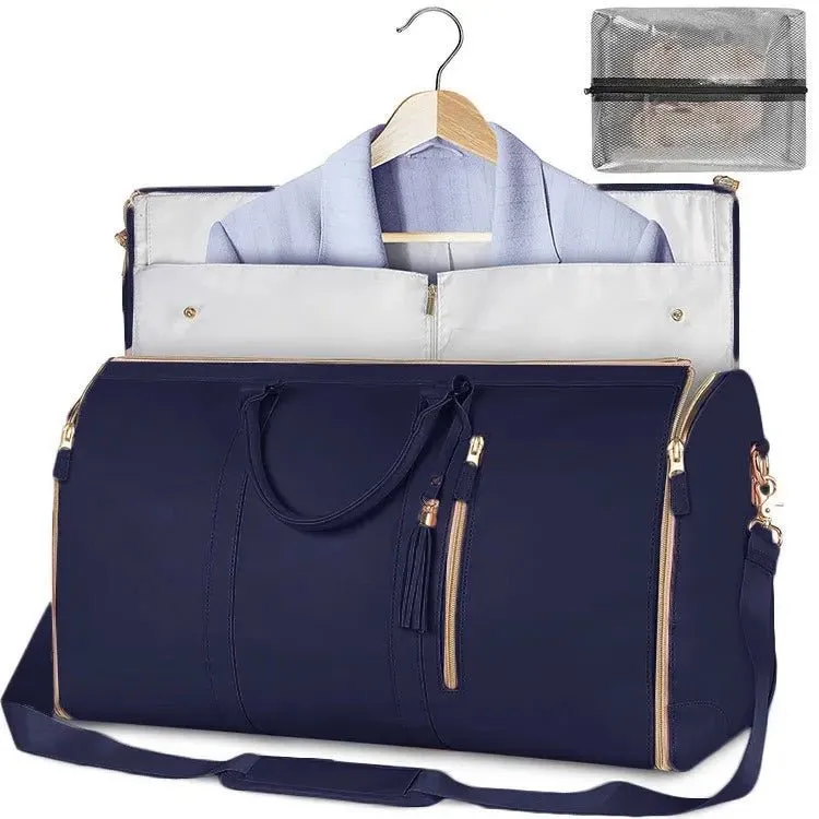 Foldable Carry-on Clothing Travel Bag - Duffel Bag Women's Business Travel Bag