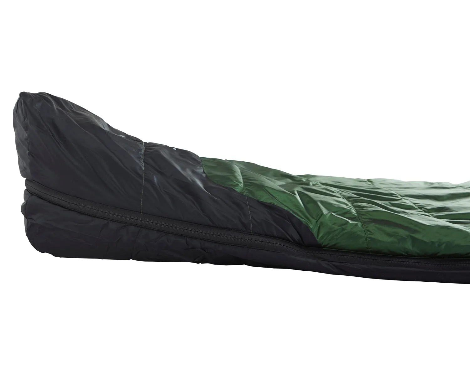 Gormsson  10° Curve sleeping bag - Artichoke Green/Mustard Yellow/Black