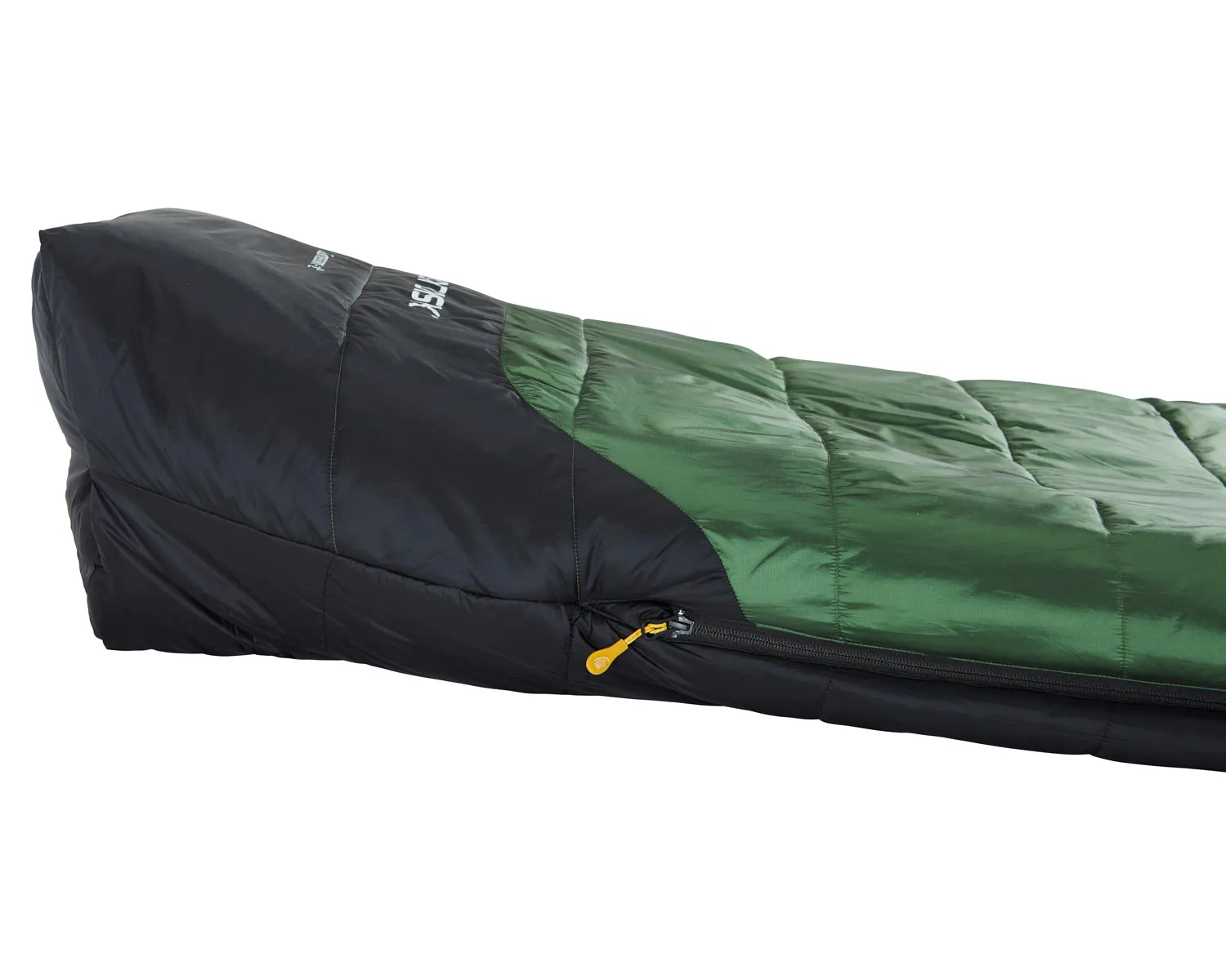 Gormsson  10° Curve sleeping bag - Artichoke Green/Mustard Yellow/Black